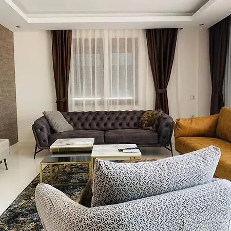 With Private Pool 5 Star In Alanya- Golfpark1 *